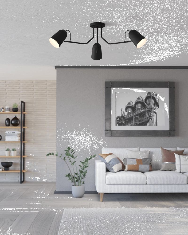 Spider plafondlamp Loreto Eglo 9008606235629