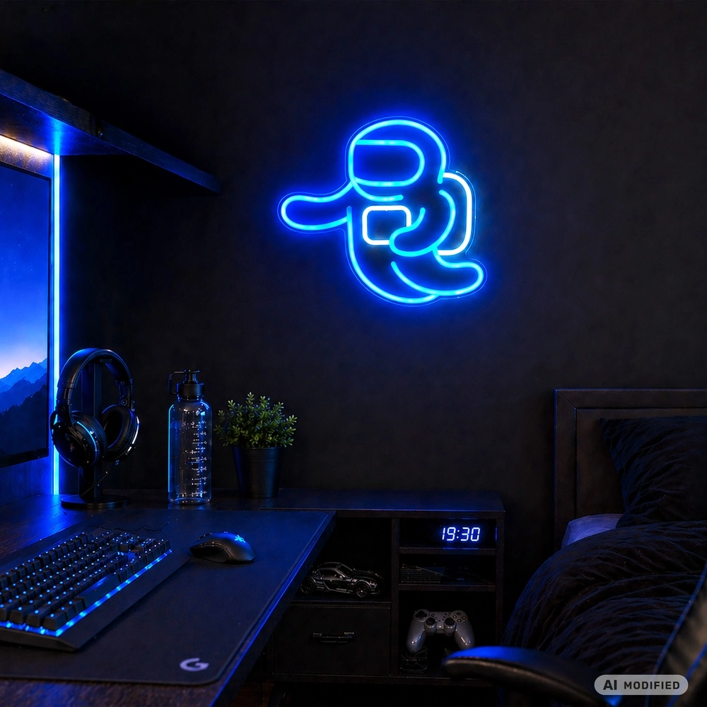 Neon wandlamp Neon-Tales astronaut Brilliant 4004353477805