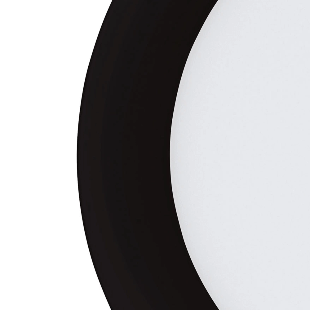 Plafonnière Zigbee Fueva-Z Ø 16,5cm zwart Eglo 9008606225637