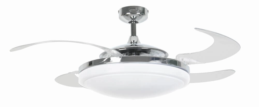 Chrome plafondventilator Fanway Evo 2 Ø 122cm