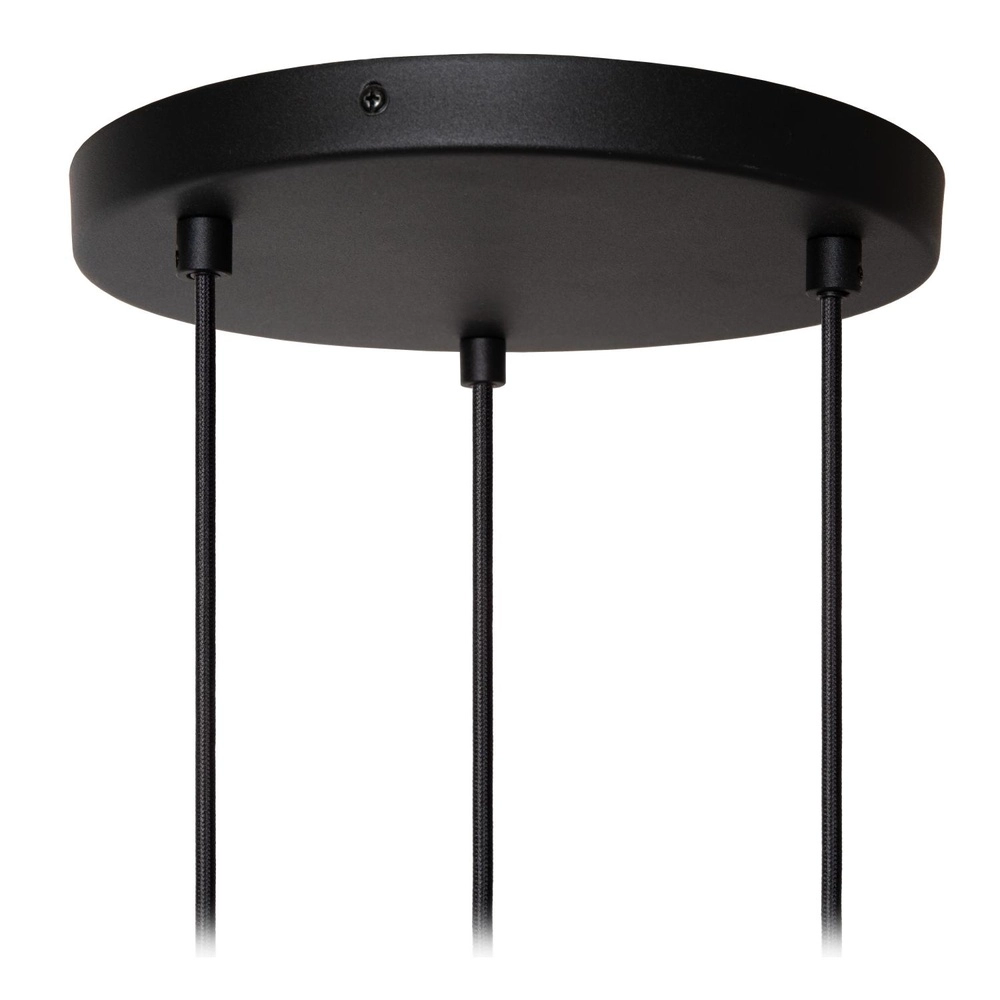 3-lichts hanglamp Maya crème Lucide 5411212452597