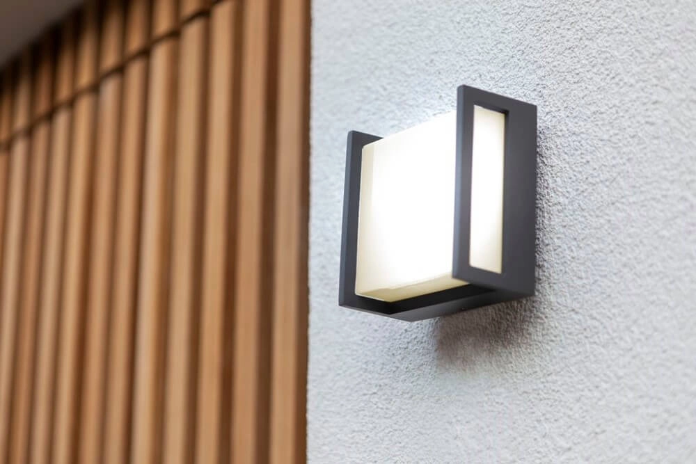 Design wandlamp Qubo antraciet Lutec 6939412015064