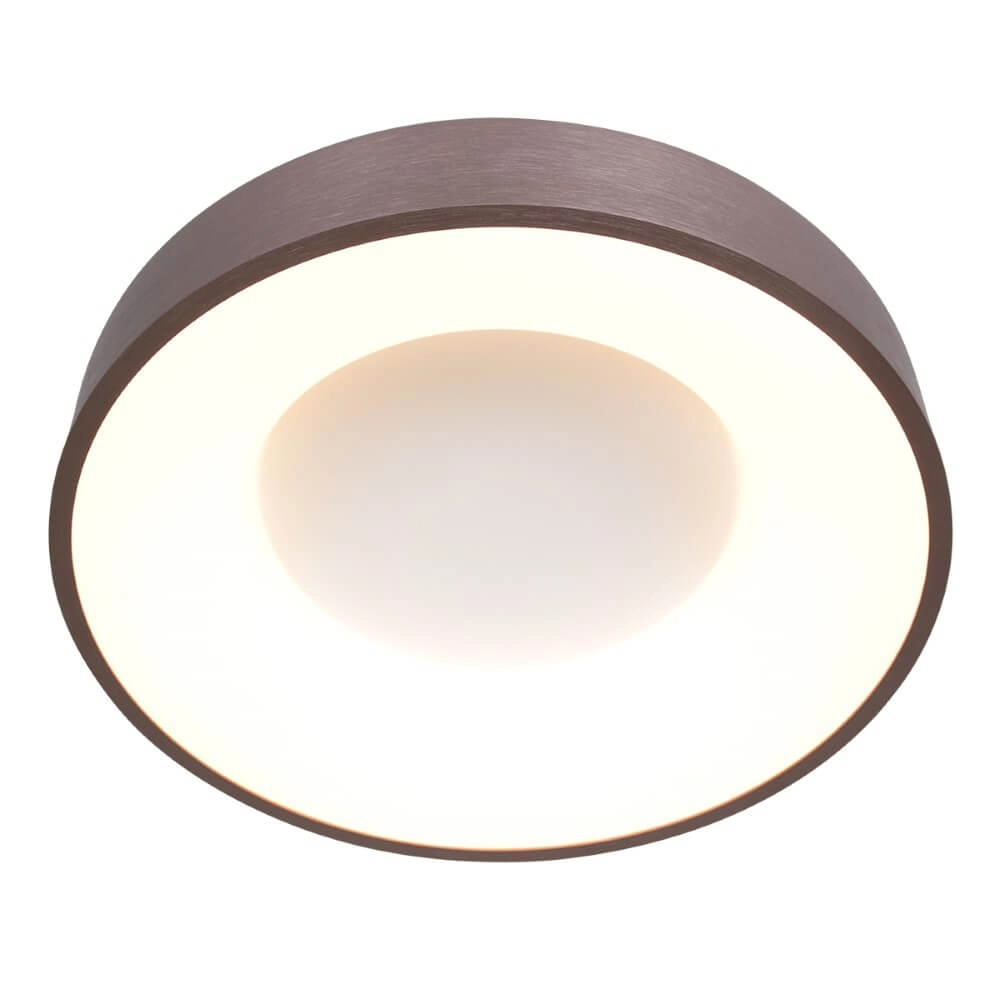 Bronzen led plafonnière Ringlede Ø 48cm Steinhauer 8712746167412