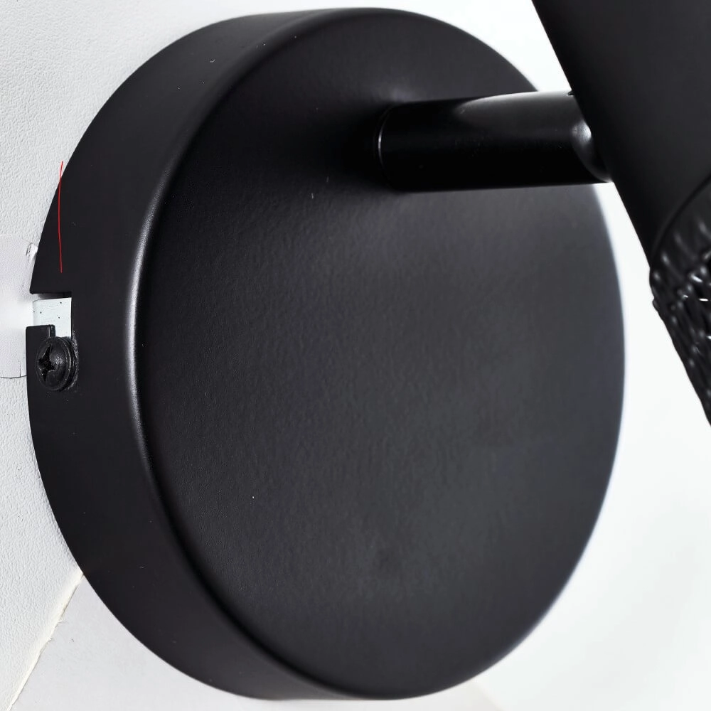 Zwart wandlampje Kamolo Brilliant 4004353409394