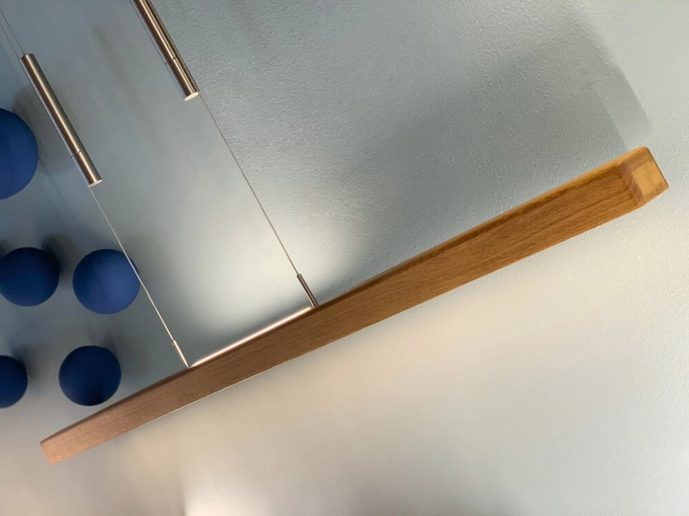 Hanglamp up & down Leonora 121 cm - oak oiled HerzBlut 4021273026265