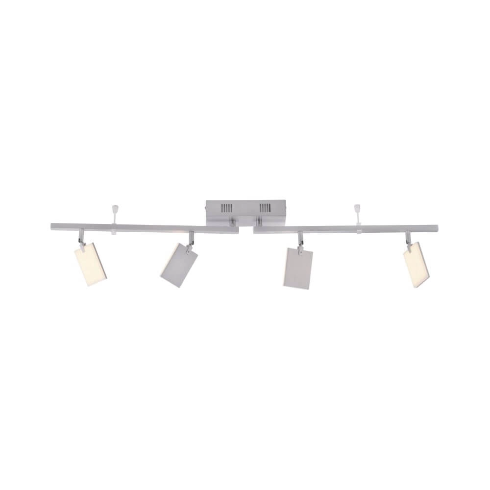 Plafondlamp Pure Mira 4-lichts aluminium