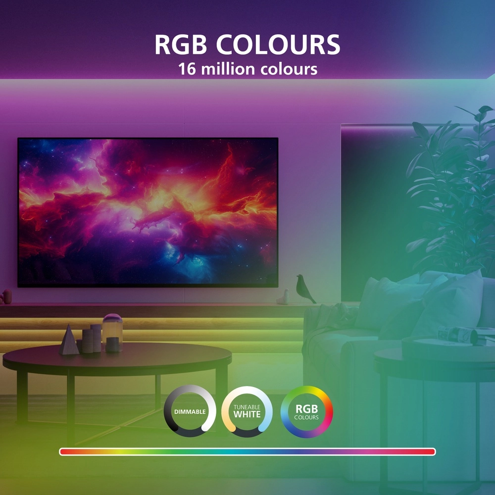 Led plafondlamp Padrogiano-Z Zigbee - 45x45cm Eglo 9008606244164