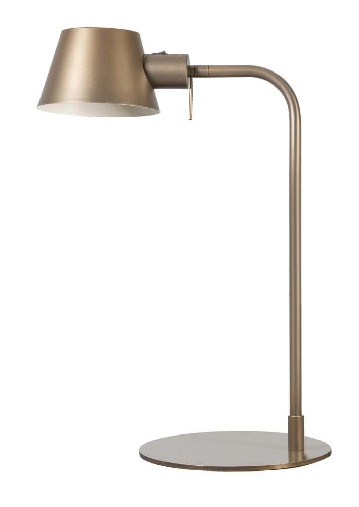 Tafellamp Dex anodic bruin 40cm