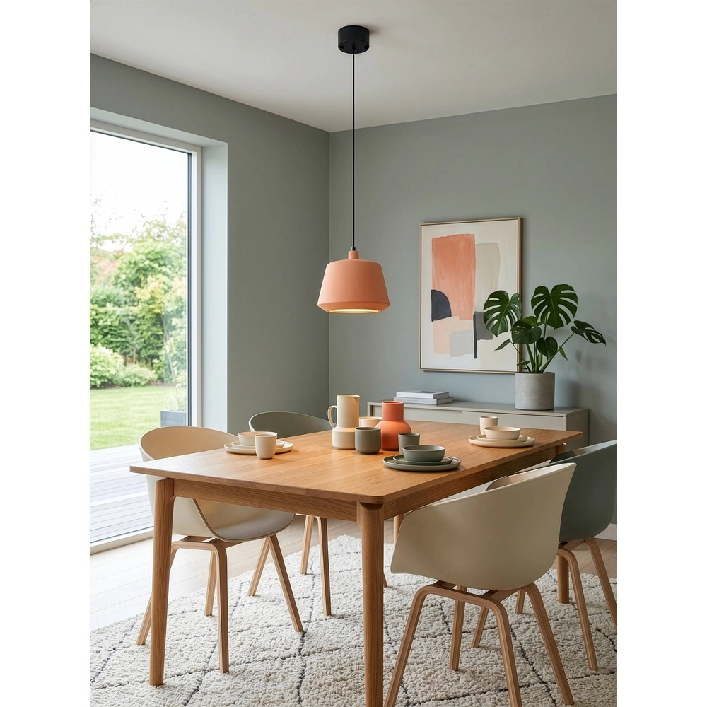 Hanglamp Mirea terracotta Trio 4017807704488