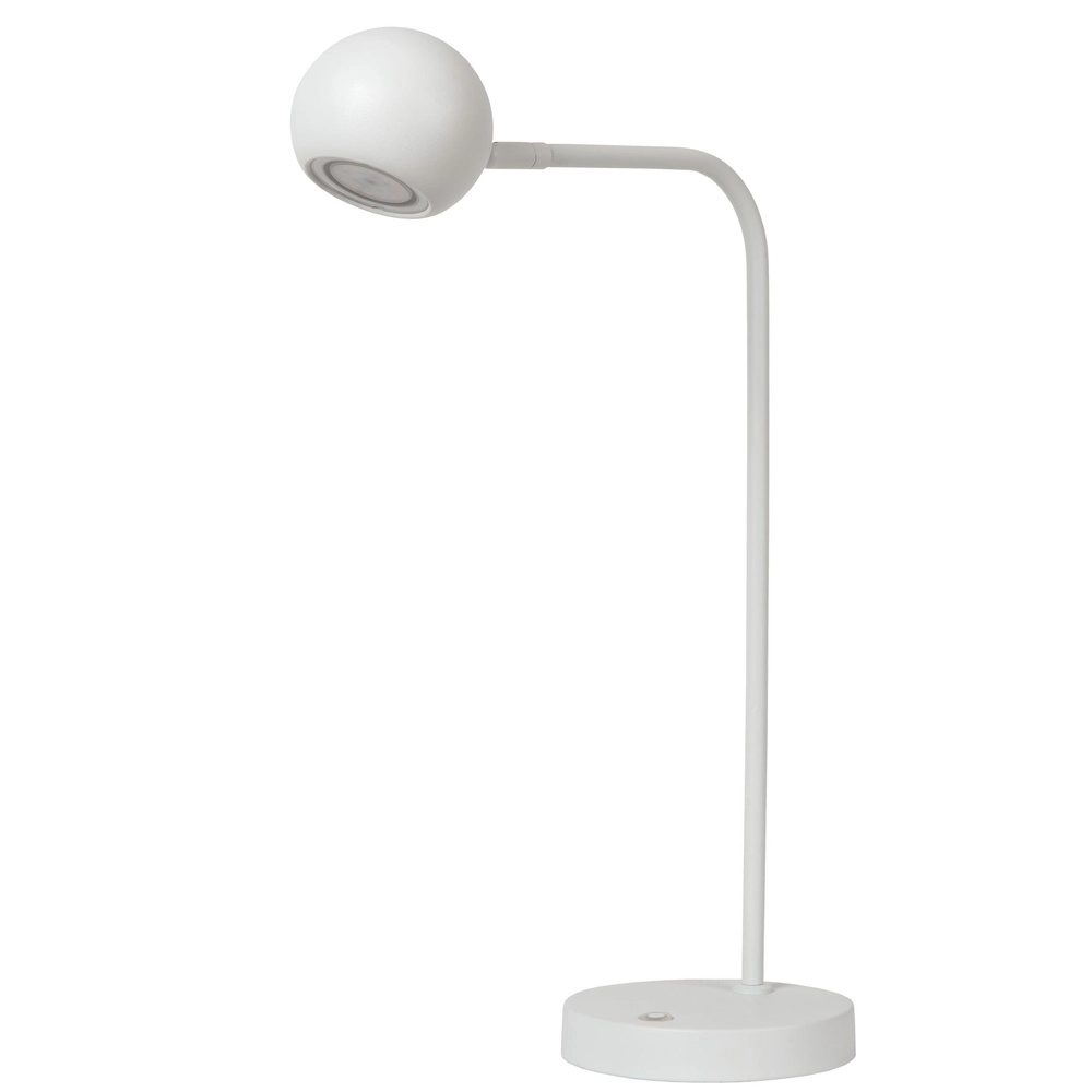 Oplaadbare bureaulamp Comet wit