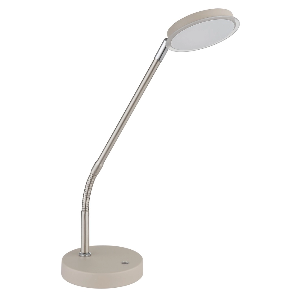 Bureaulamp Silvio zand bruin Globo 9007371593033