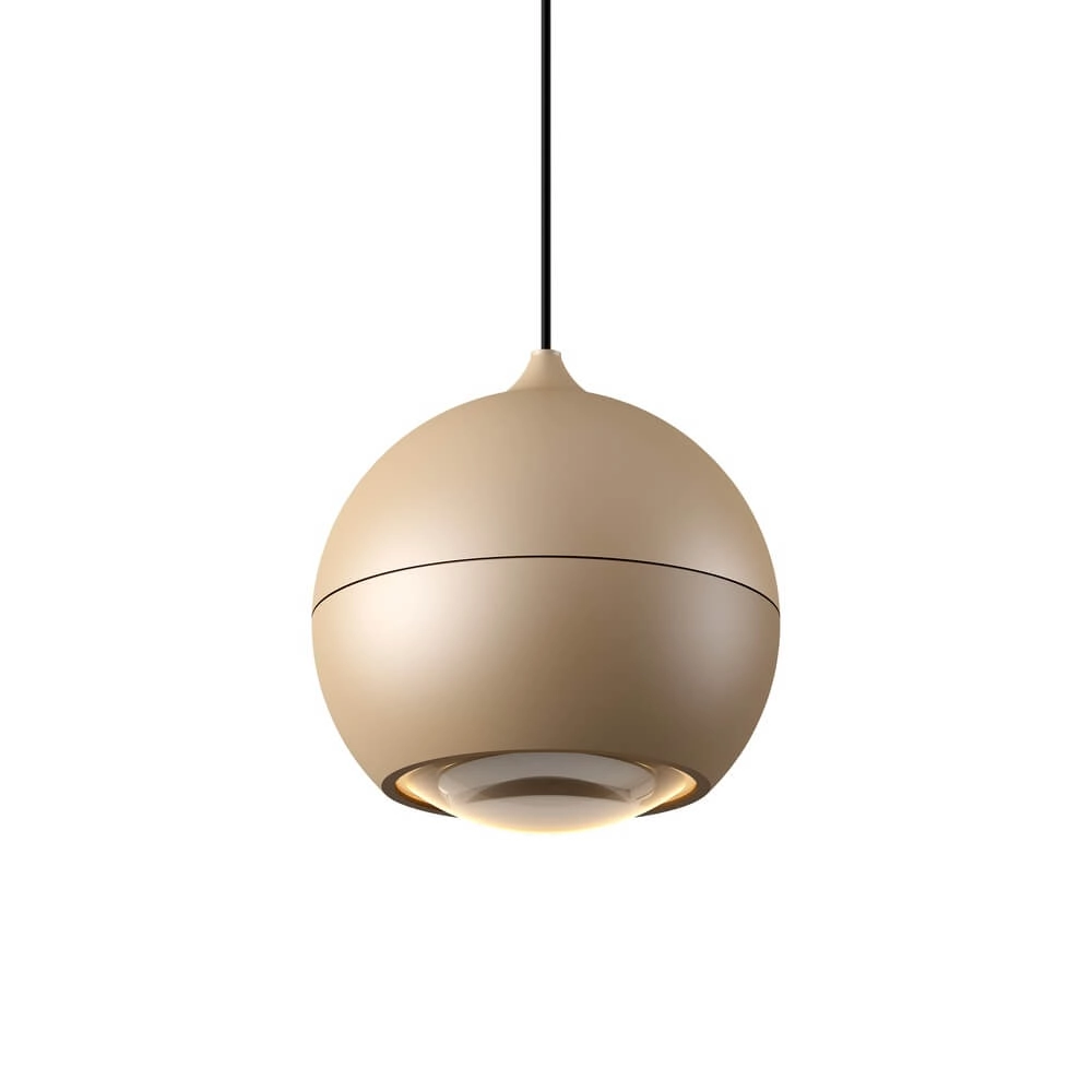 Hanglamp bol Miami champagne Ø 10cm Artdelight 8720701102101
