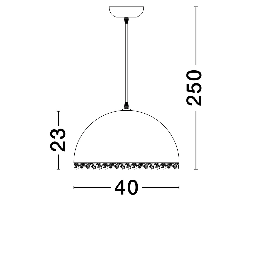 Hanglamp Lalu Ø 40cm Lyora 5212017468109