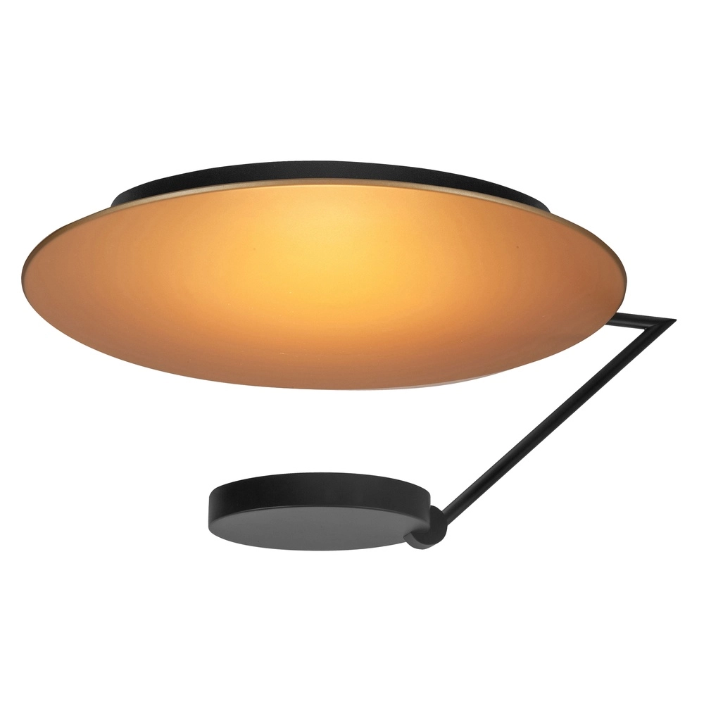 Design plafondlamp Goldy zwart Ø 48cm