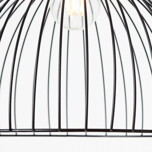 Hanglamp Blacky zwart Ø 30cm Brilliant 4004353390920