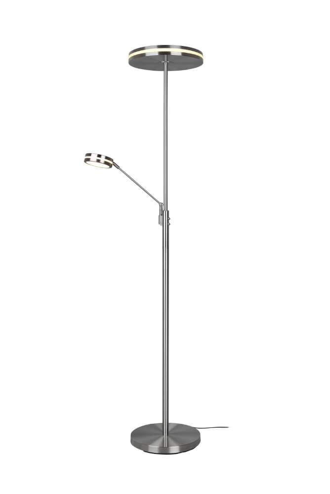 Grote led leeslamp Franklin RVS Grote led leeslamp Franklin RVS