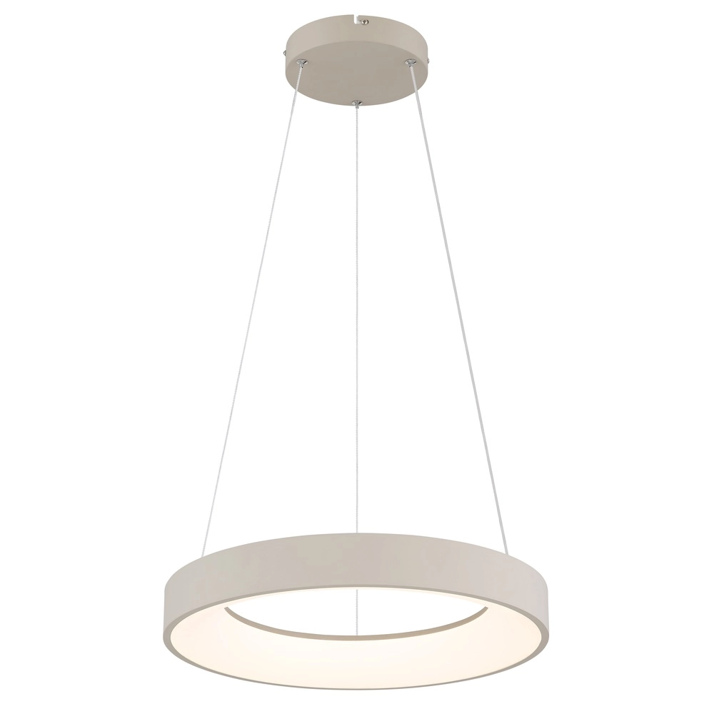 Moderne hanglamp Gallegos zand bruin Ø 50cm
