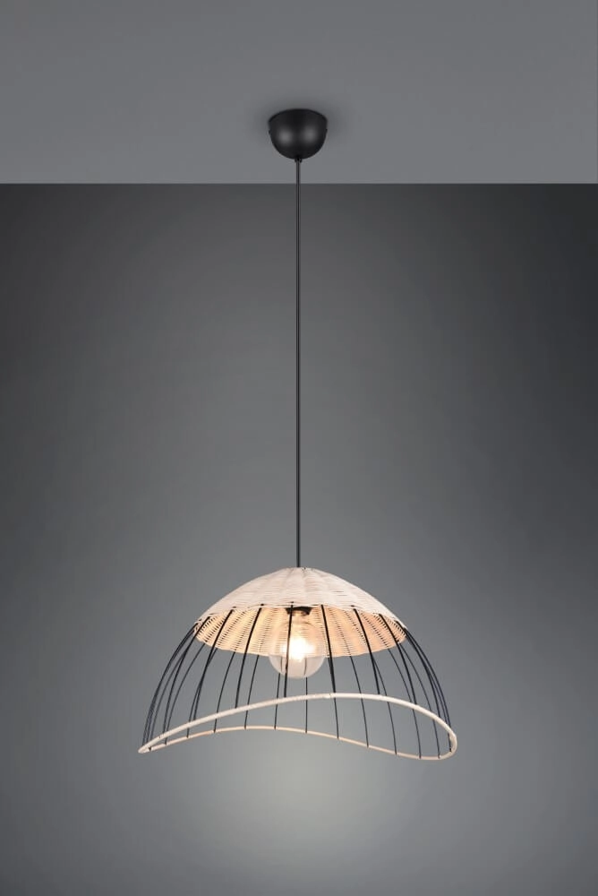 Rotan hanglamp Sandrine Ø 48cm Trio 4017807637656