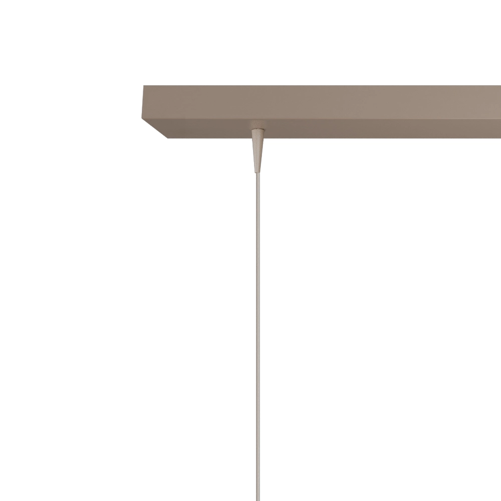 4-lichts hanglamp Scala 130cm beige terra Ø 20cm Masterlight 8718121392424