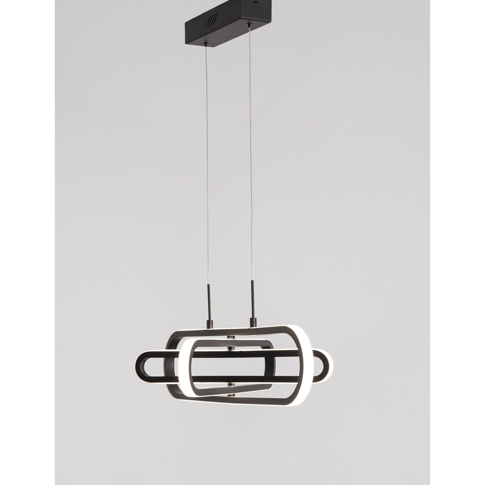 Design hanglamp Arte zwart ovaal Lyora 5212017426000
