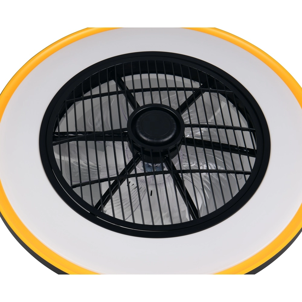 Plafondventilator Varpula zwart met goud Trio 4017807688597