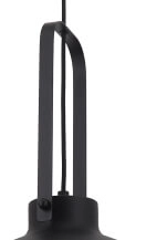 Zwarte hanglamp Mendoza Ø 37,5cm Artdelight 8719831735051