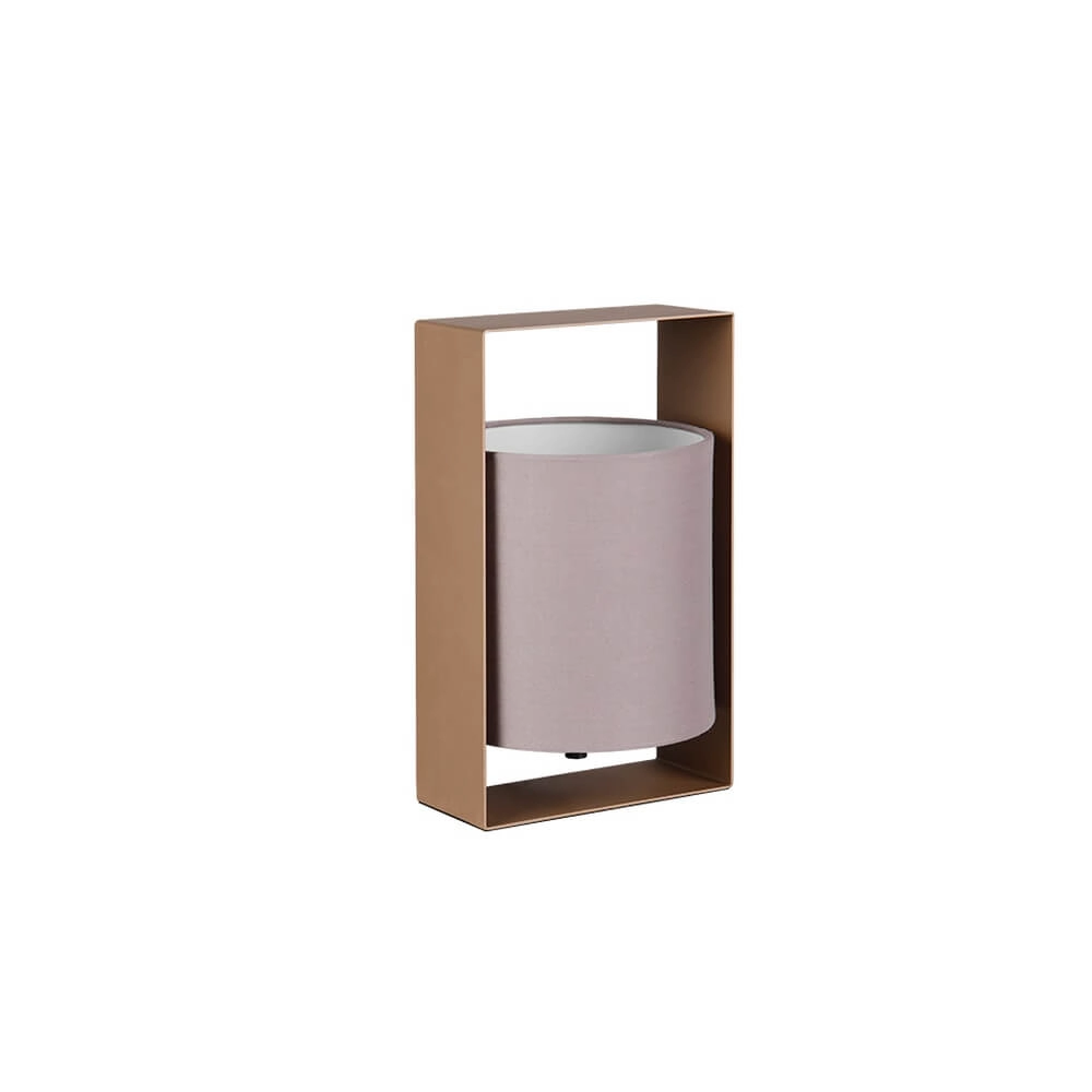 Design tafellamp Pail koffiebruin Trio 4017807642148