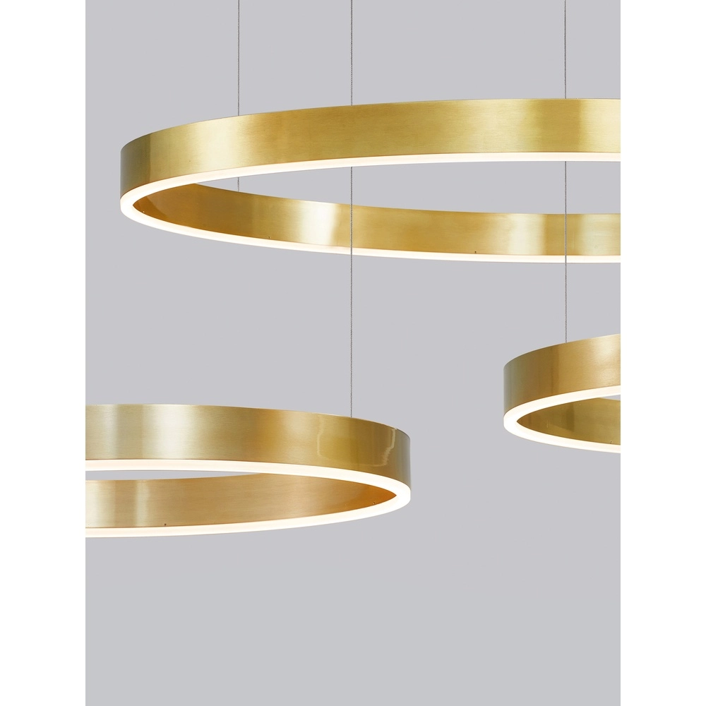Hanglamp Motif goud Ø 100cm 2700-6500K Lyora 5212017443595