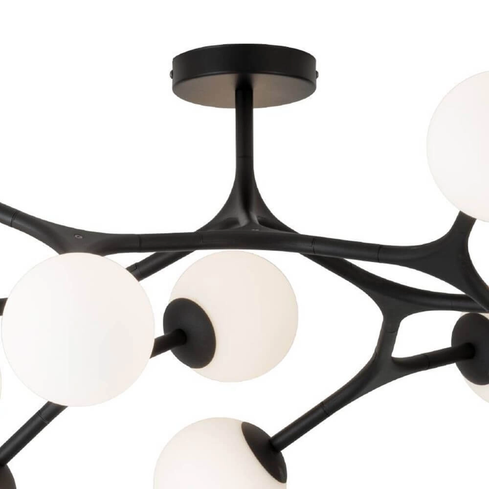 Design plafondlamp Maragall 12-lichts zwart Stars of Light 9002759395292