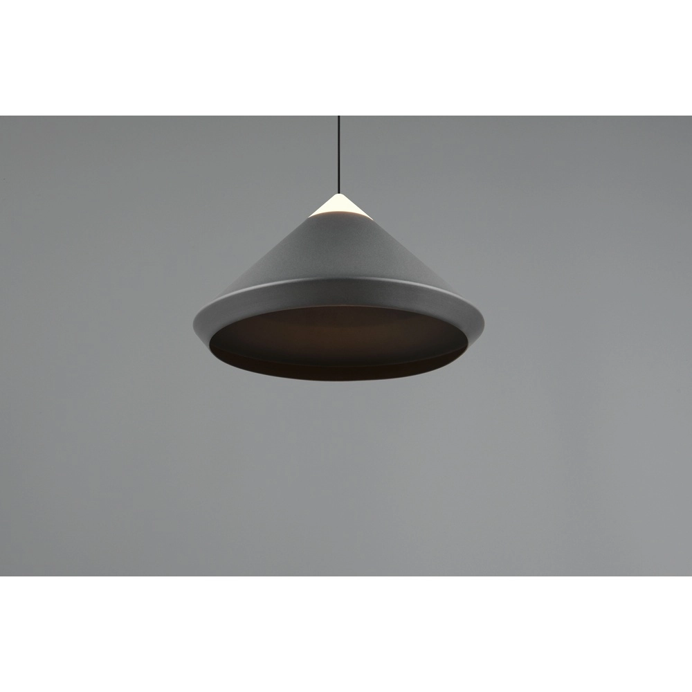 Moderne hanglamp Laguna Ø 30cm zwart Trio 4017807677508