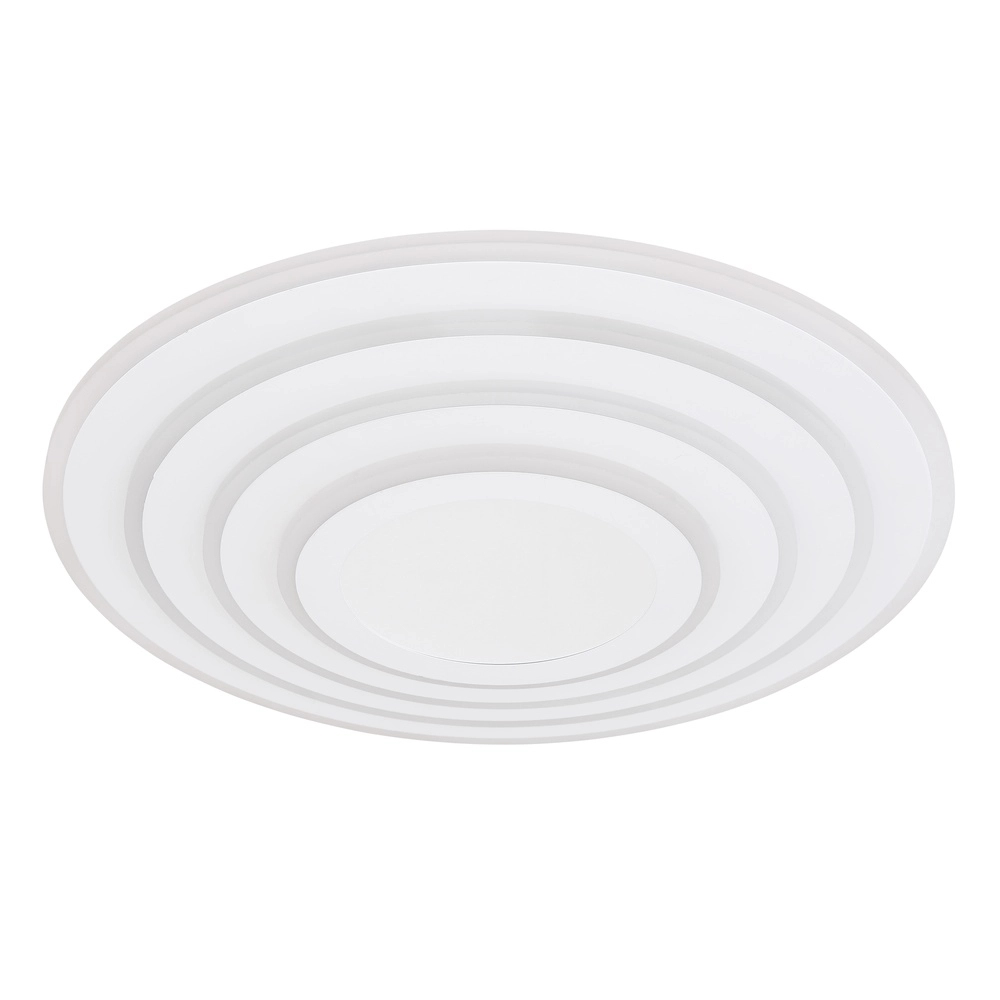 Strakke plafondlamp Jocelyn wit Globo 9007371407682