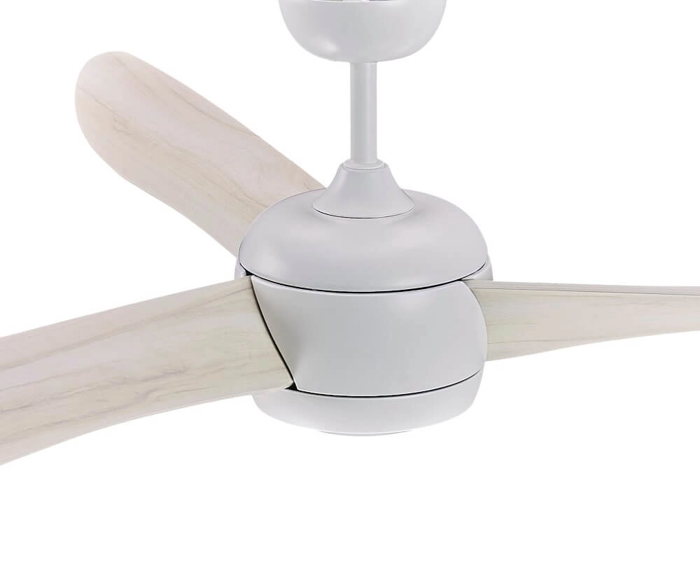 Stille plafondventilator Airfusion Nordic Ø 143cm wit Beacon 9333509134268