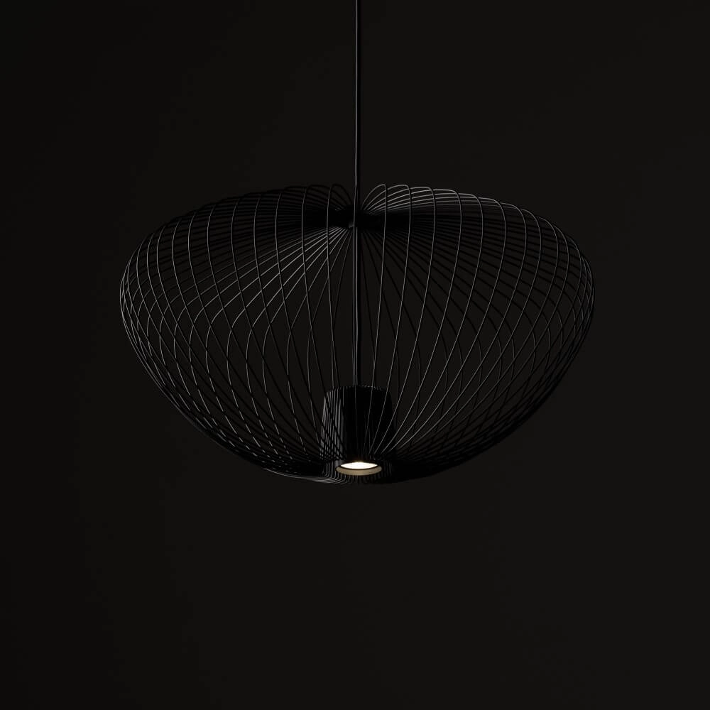 Rotan hanglamp Pumpkin M Ø 54,5cm Lyora 5903139112451