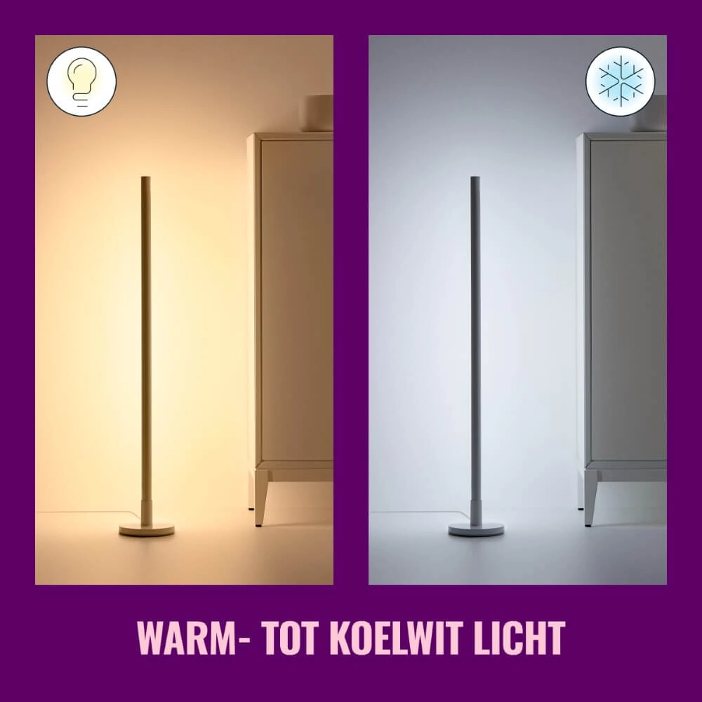 Instelbare vloerlamp Pole WiZ 8719514554375