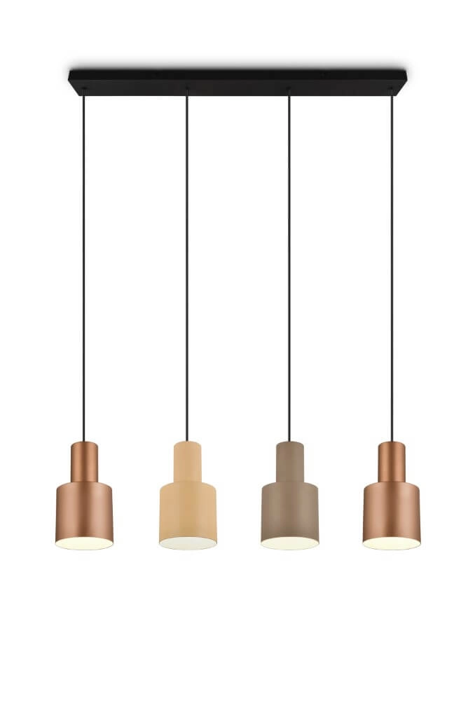 Design hanglamp Agudo 4-lichts Trio 4017807574593