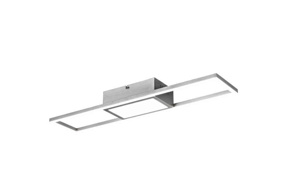 RVS led plafondlamp Rigido Trio 4017807538830