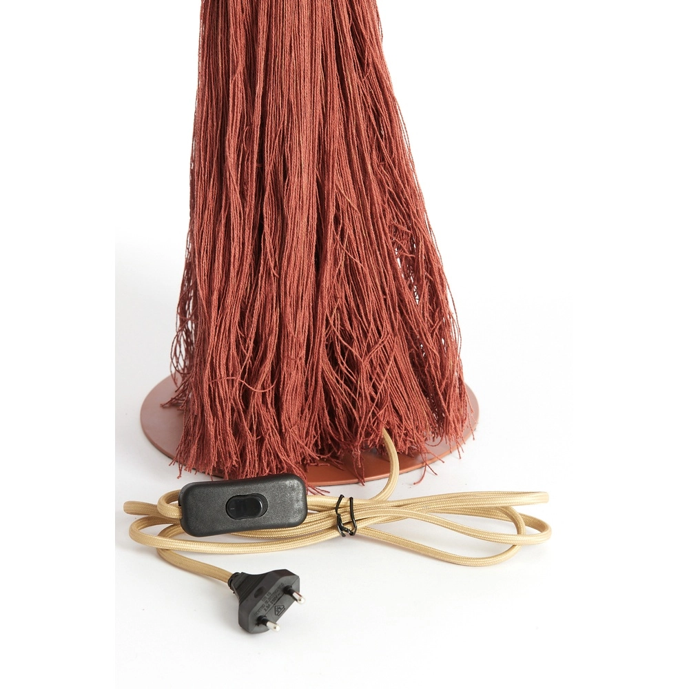 Schemerlamp Espino Ø 31cm - terracotta Light & Living 8717807808815