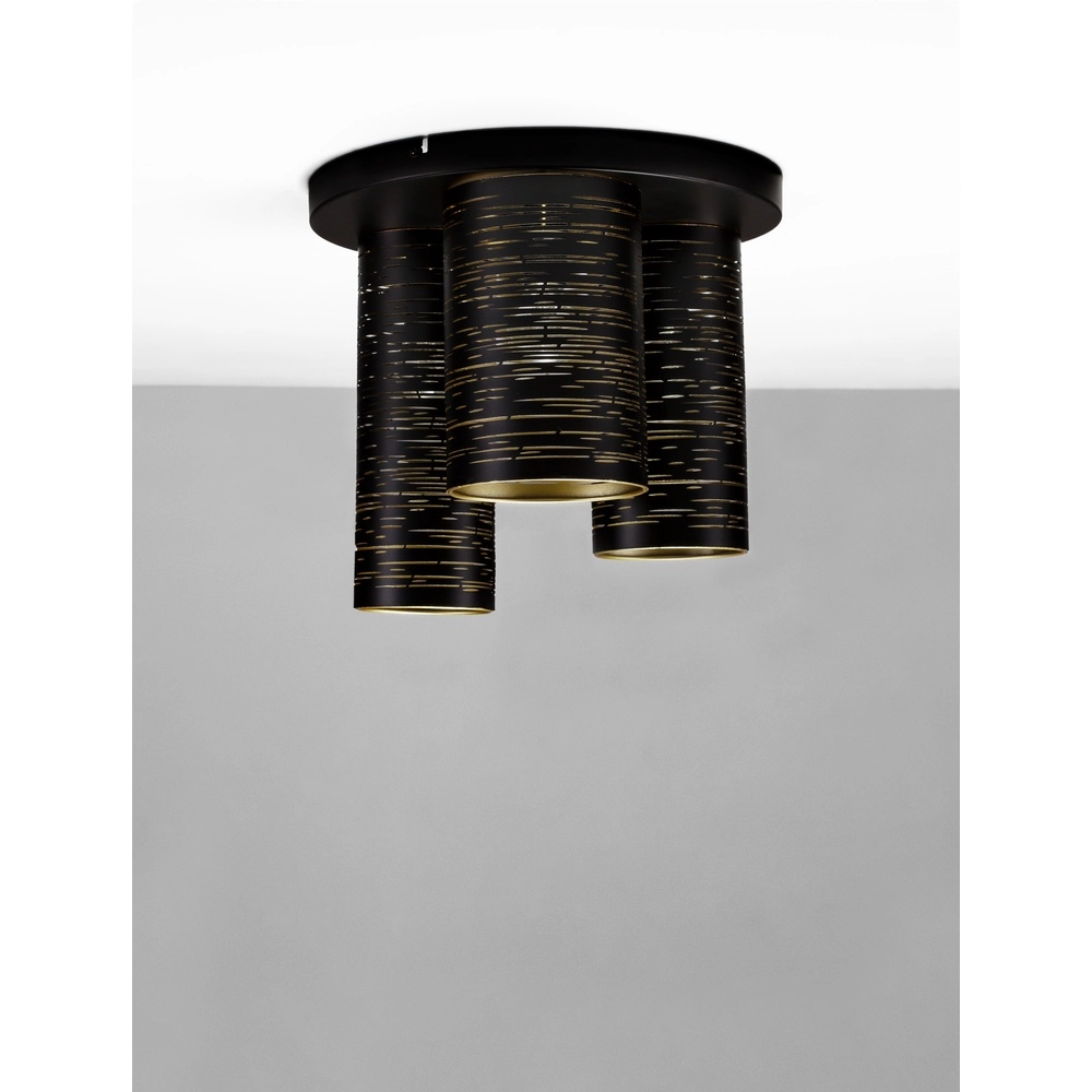 Plafondlamp Zane zwart Lyora 5212017436436