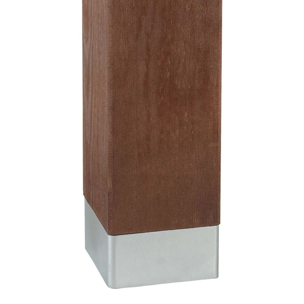 Houten lamp Selham 85cm met aluminium details Franssen 7042891410639