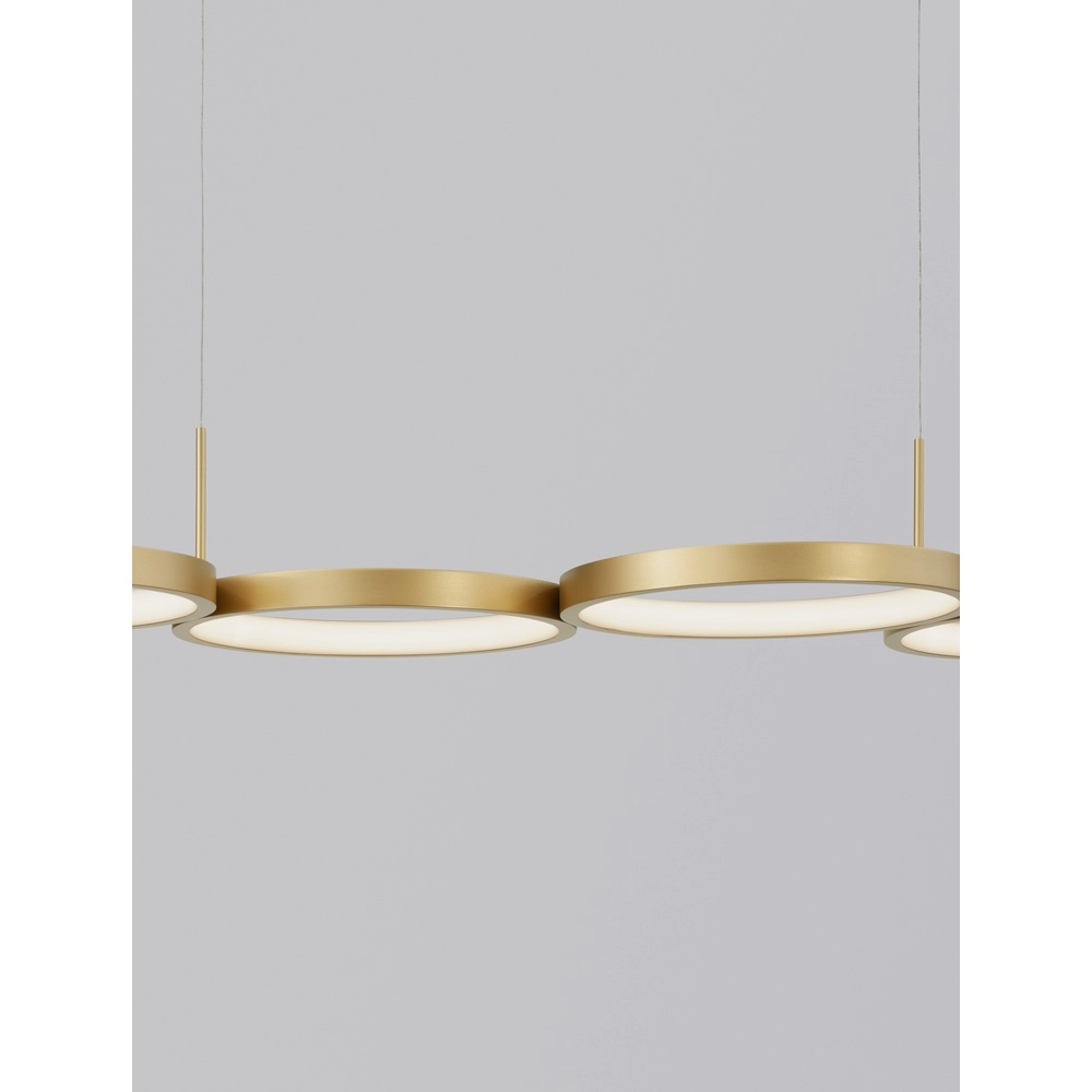 Moderne hanglamp Magnus goud 84cm Lyora 5212017433190