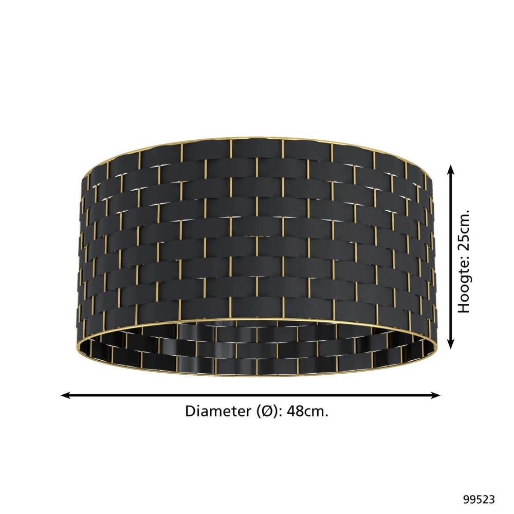 Slaapkamer plafondlamp Marasales Eglo 9002759995232