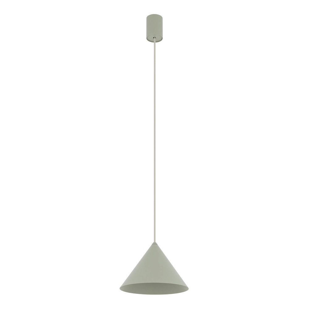 Design hanglamp Zenith saliegroen Ø 20,5cm