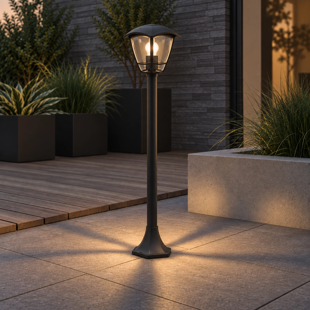Staande buitenlamp Niko 93cm