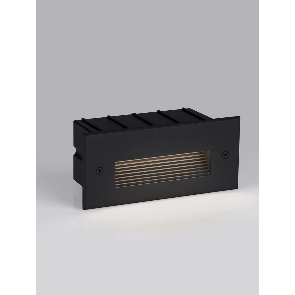 Inbouwlamp Polka 17cm zwart Lyora 5212017453365