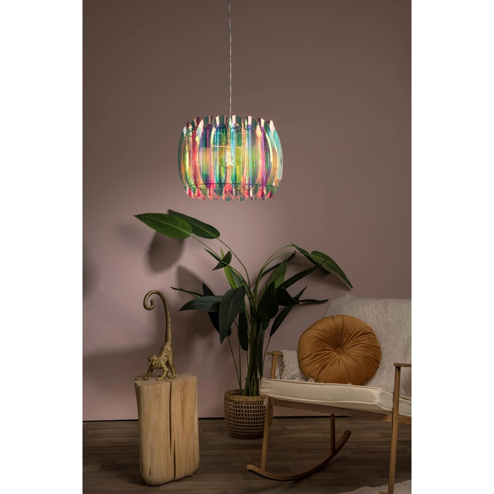 Gekleurde hanglamp Glinstar design Lucide 5411212345776