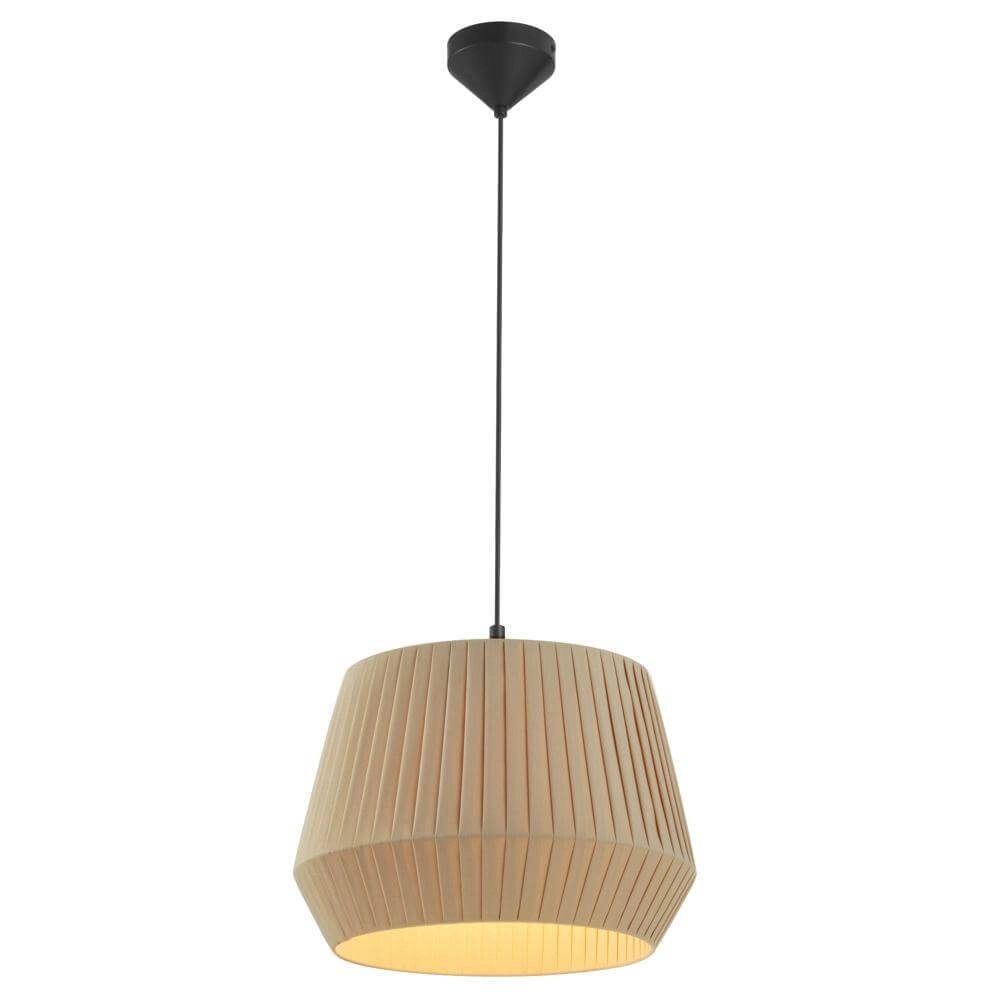 Unieke hanglamp Dicte zand bruin Ø 40cm