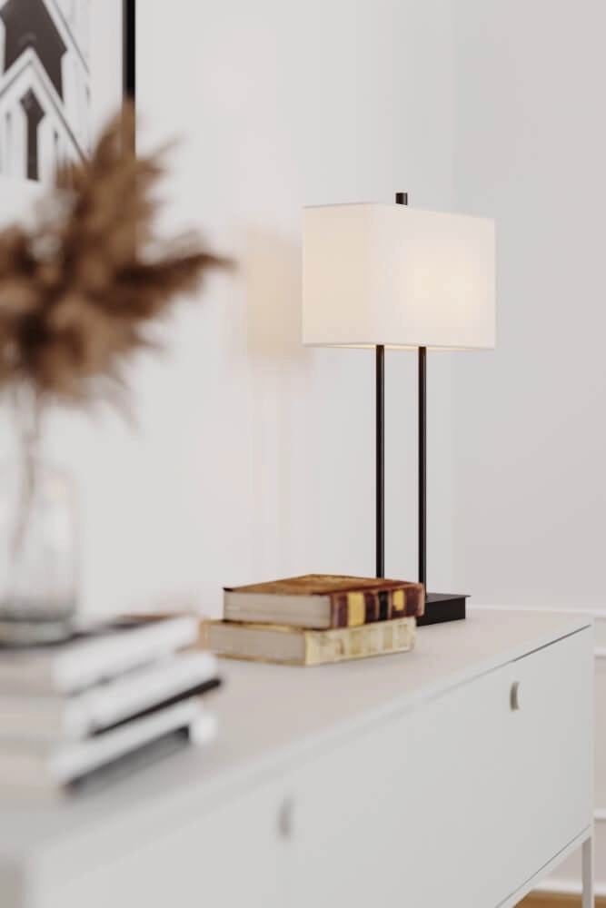 Tafellamp Lutton wit By Rydéns 7391741021908