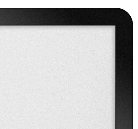 Led plafonnière Anne Square 24w - 2700K - 40cm zwart ETH 8720195301714