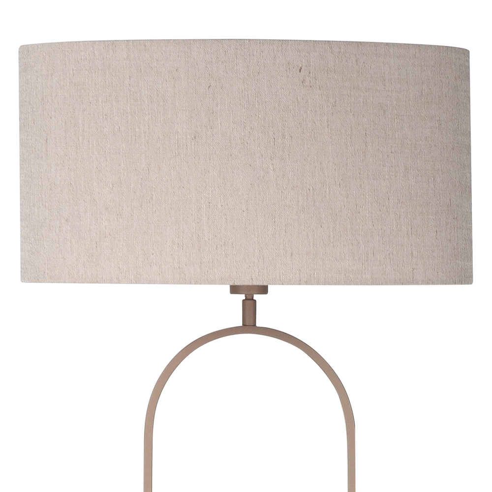 Vloerlamp Verona zand bruin Highlight 8718379050633