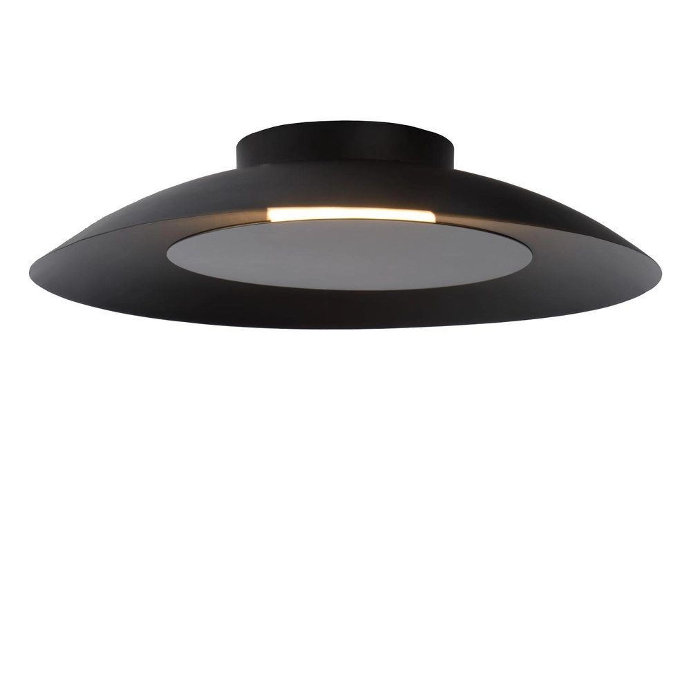 Plafondlamp Foskal Ø 34,5cm zwart Lucide 5411212791504